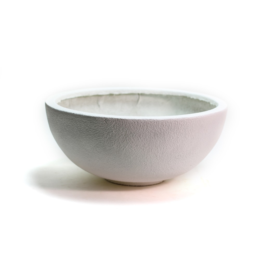 Cachepot Casserole White Pequeno