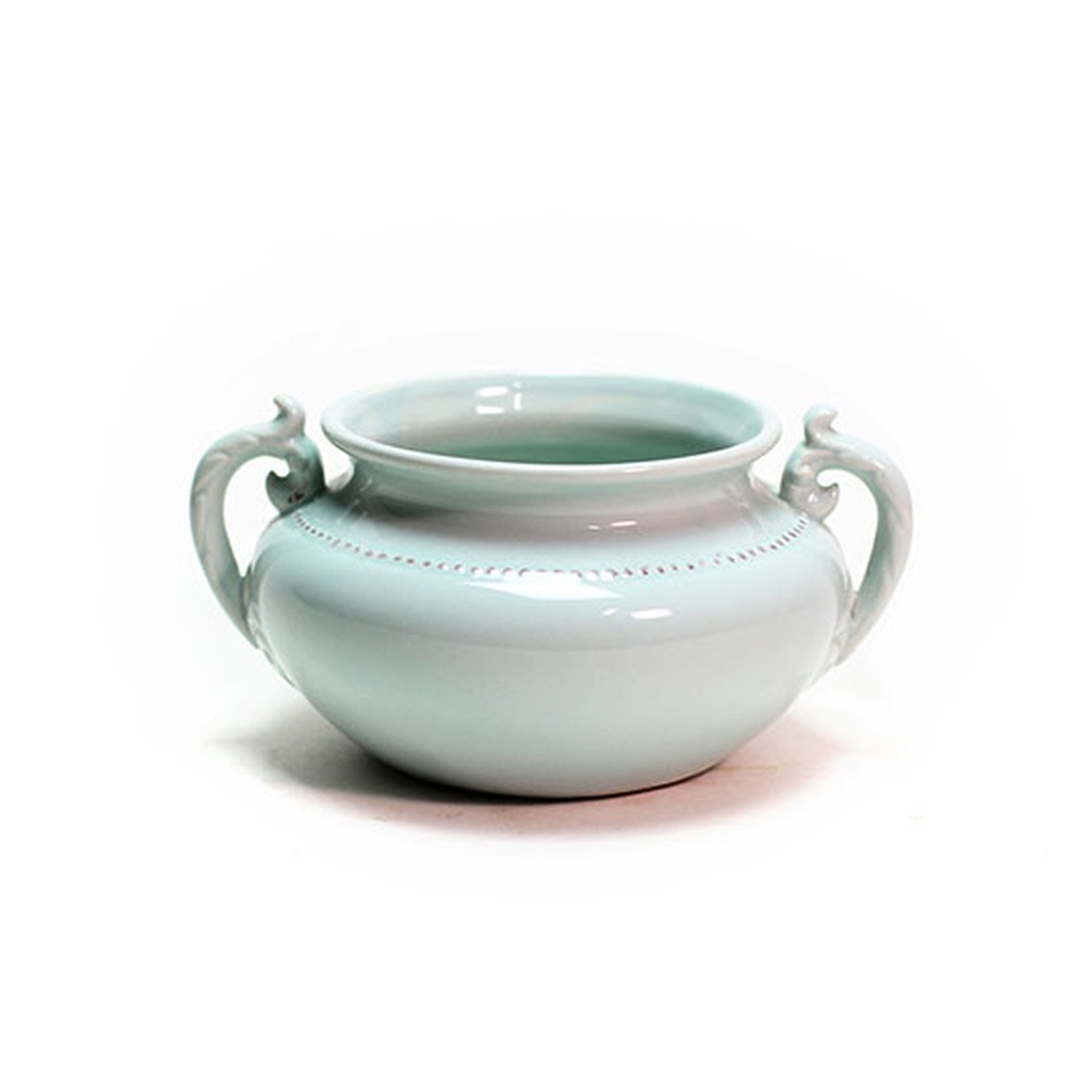 Cachepot Cannes Azul Claro Pequeno