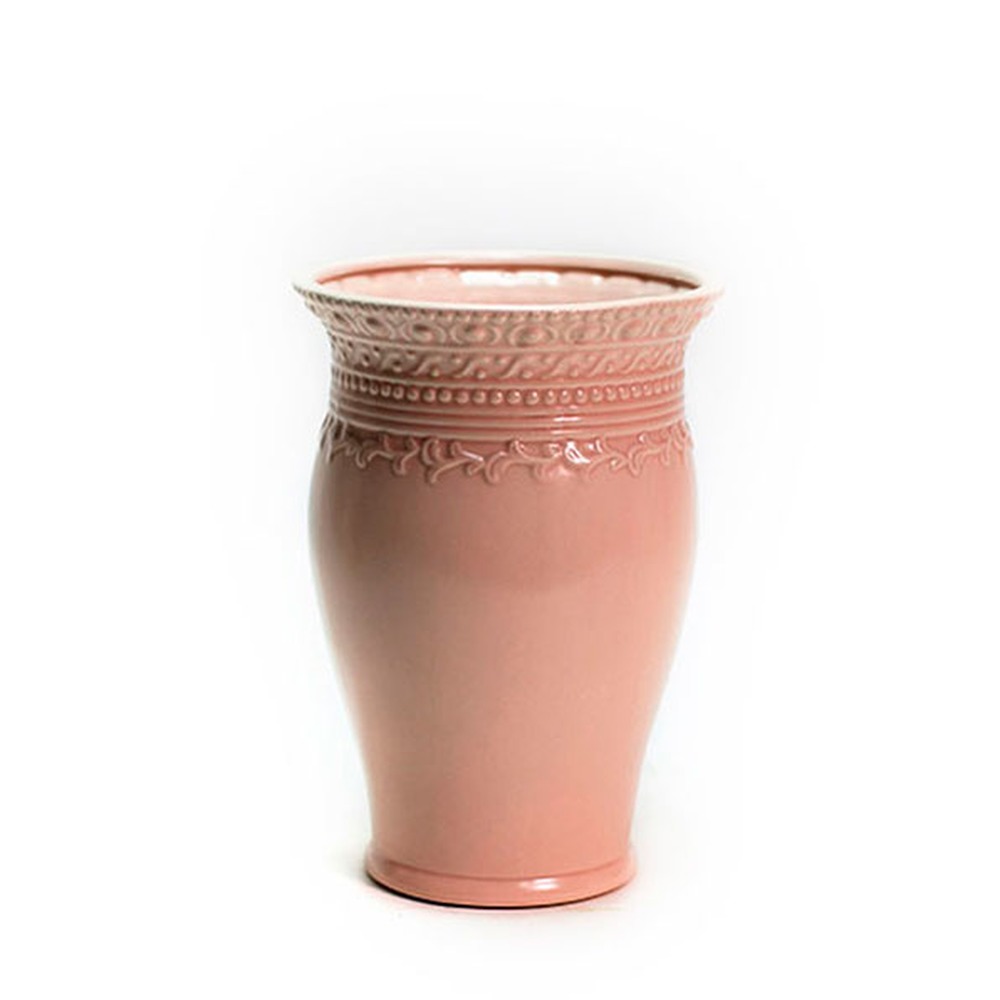 Cachepot Braganza Rosa Pequeno
