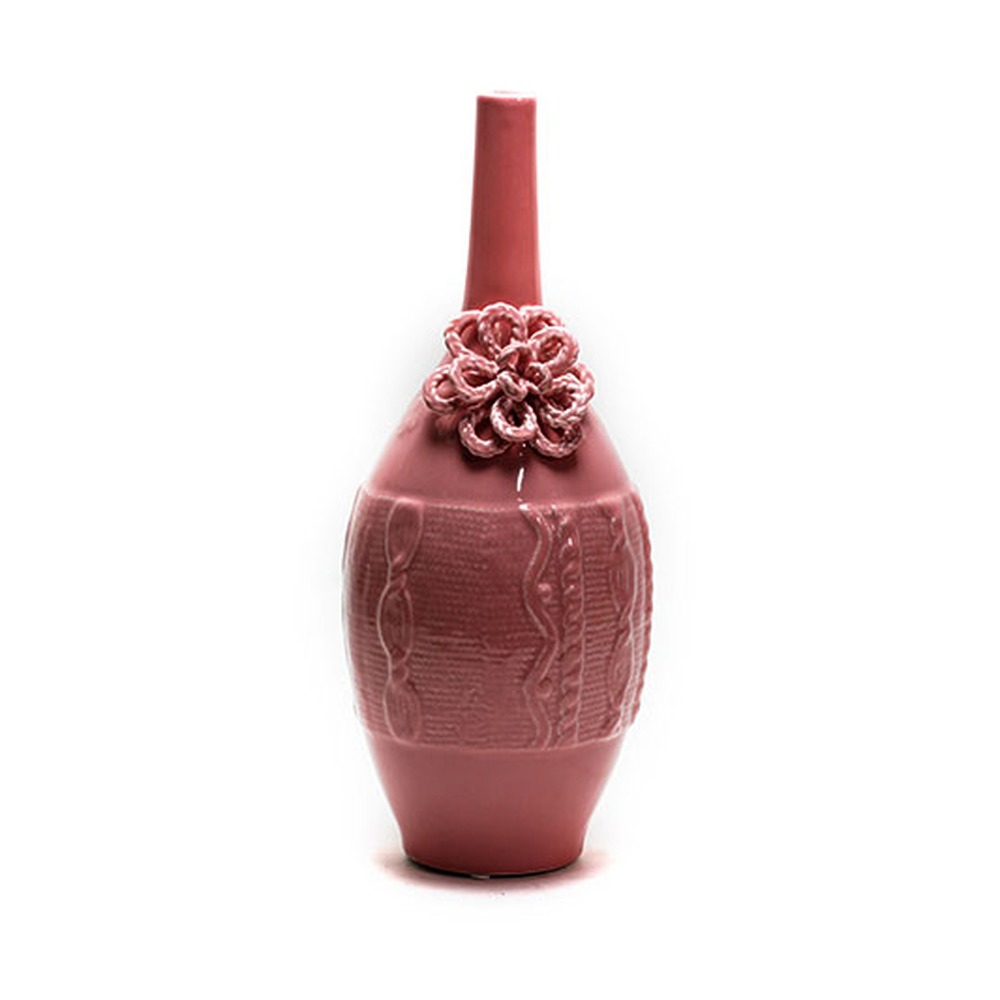Vaso Hyères com detalhe de Flor Grande