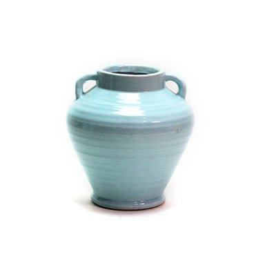 Vaso Falaise Textura Azul Claro Pequeno