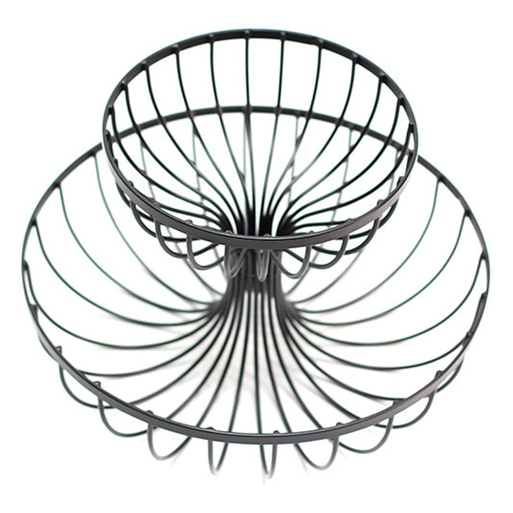 Fruteira Ontzi Preta Pequena