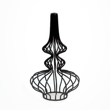 Escultura Tond Frot Preta Média