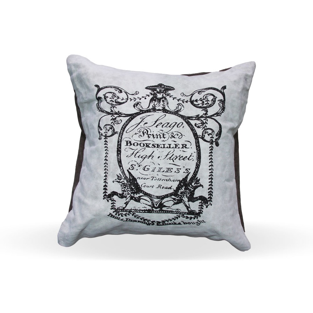 Almofada Brasão com Gárgulas – 50cmx50cm