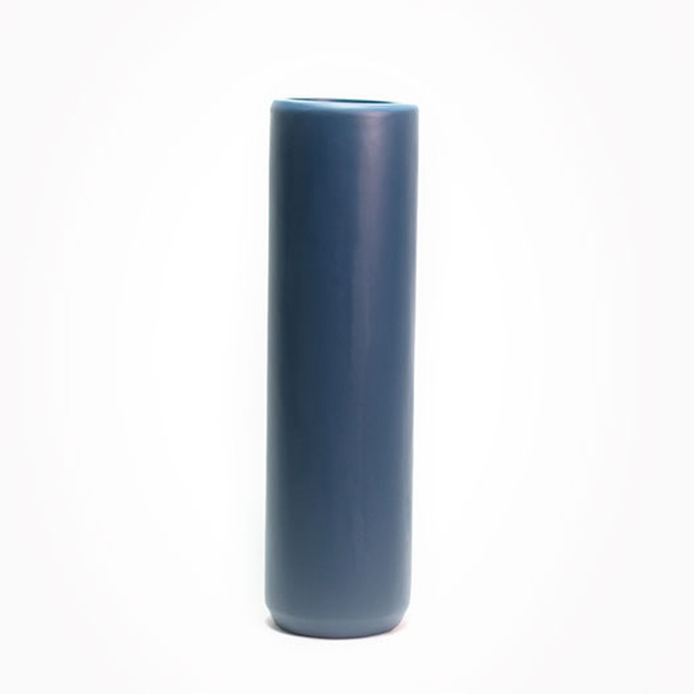Vaso Cylindrique Bleu Contemporâneo