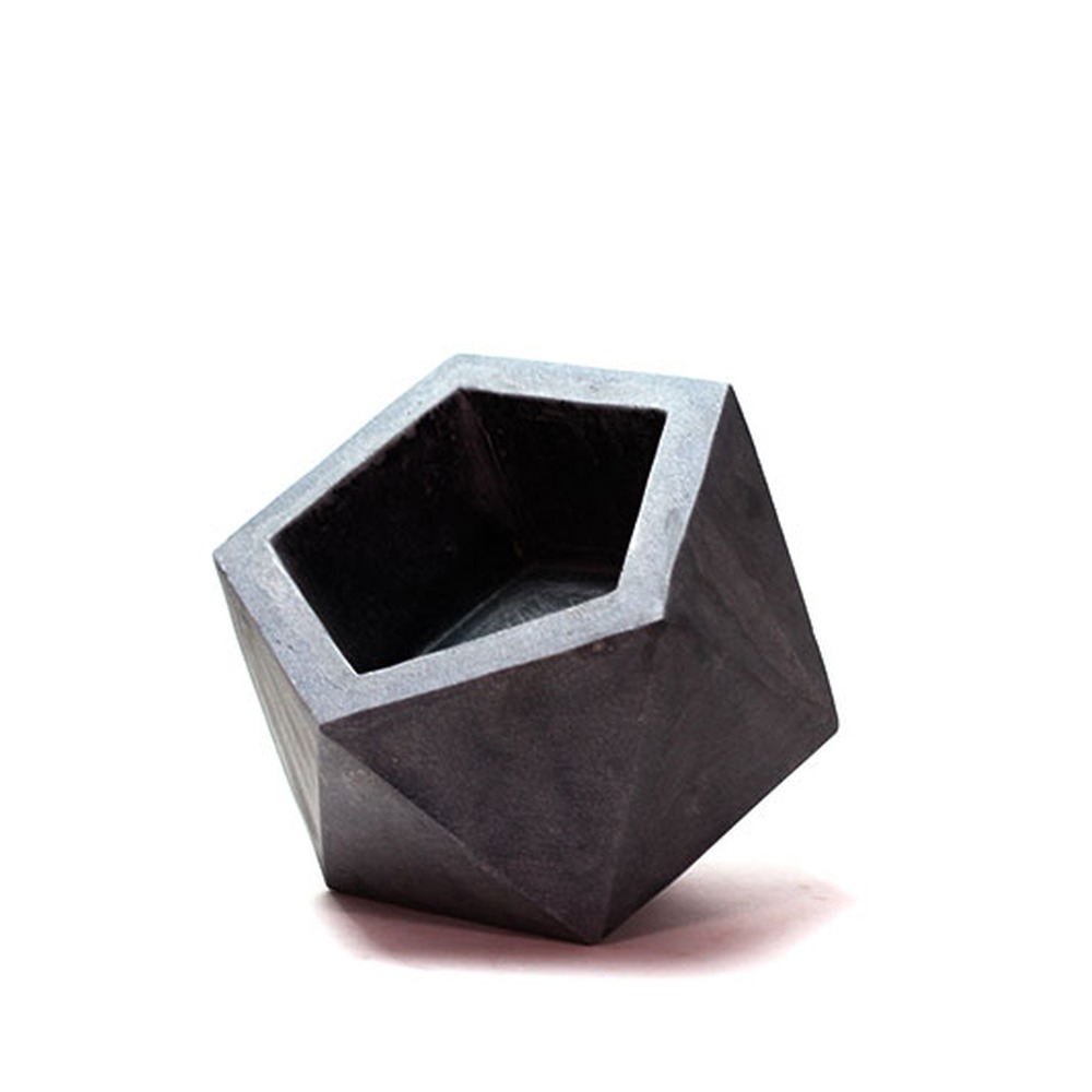Cachepot Concret Médio