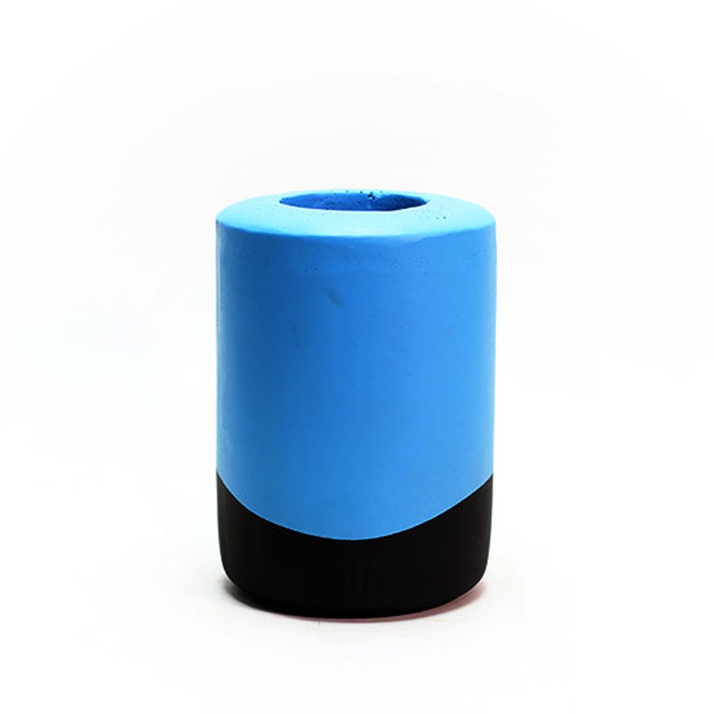 Vaso Béton Bleu Pequeno