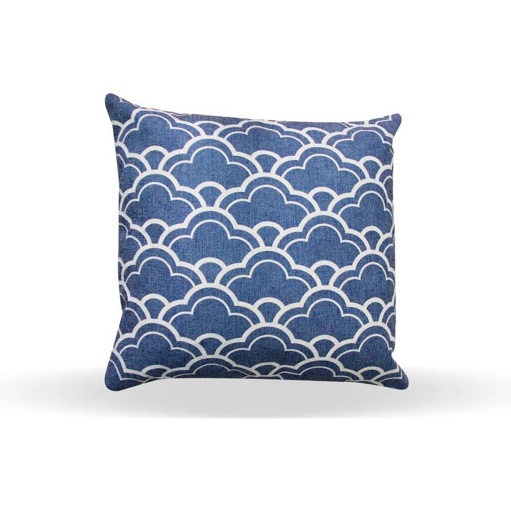 Almofada Algodão Cru Nuvens – 40cmx40cm