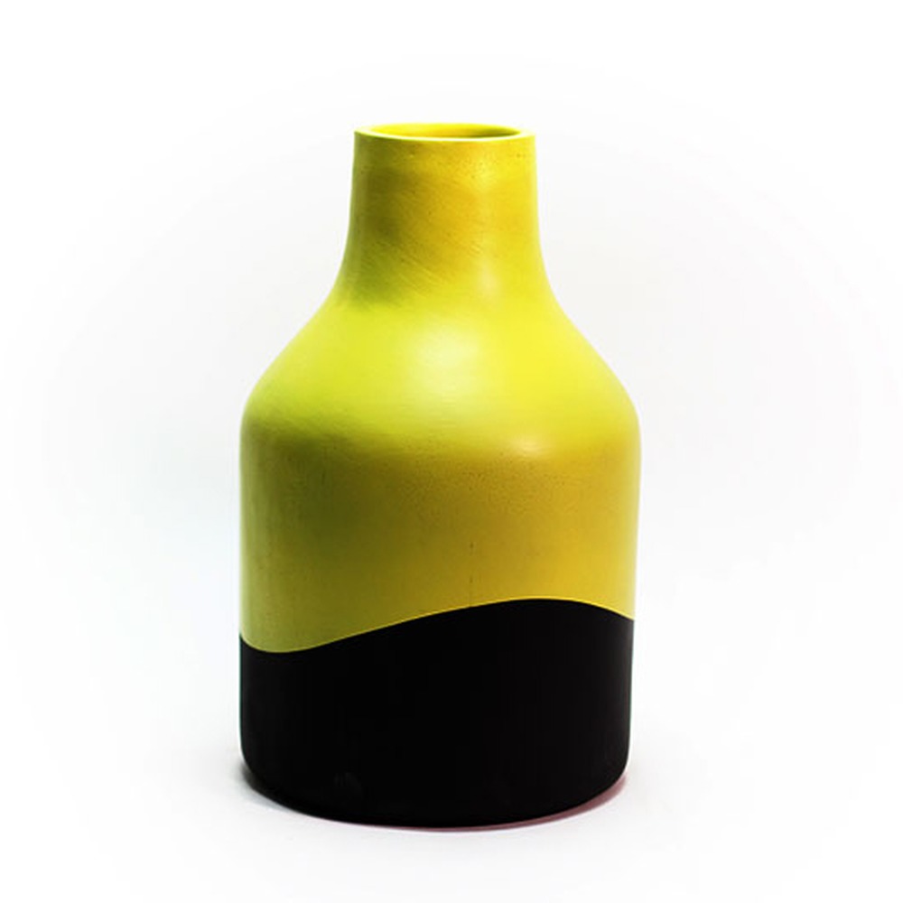 Vaso Béton Jaune Pequeno