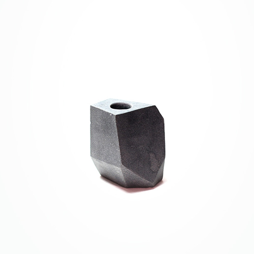 Porta Velas Grigio Pequeno