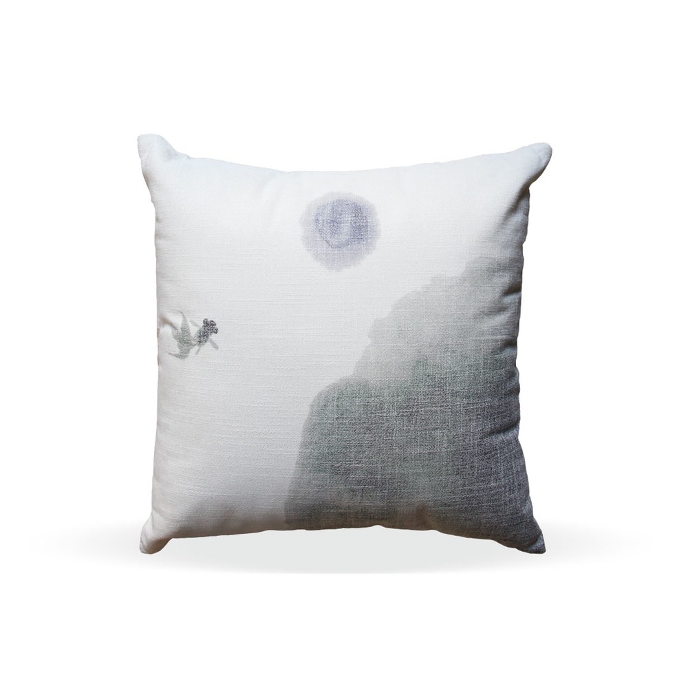 Almofada Fundo do Mar de Linho – 40cmx40cm